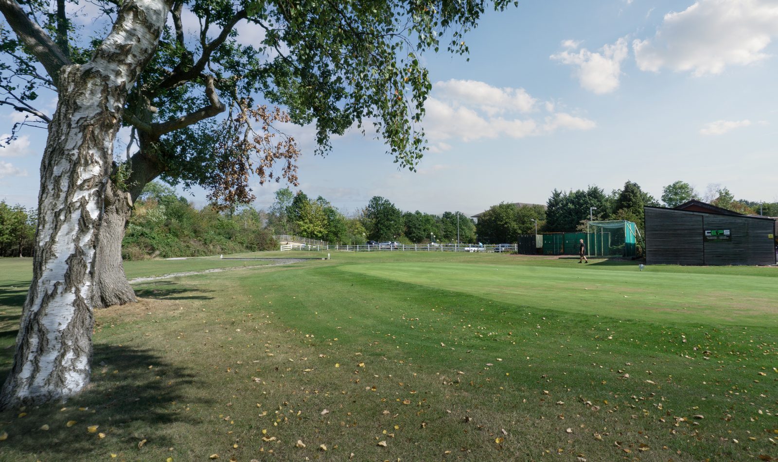 Same view from the golf course before the padel courts were added